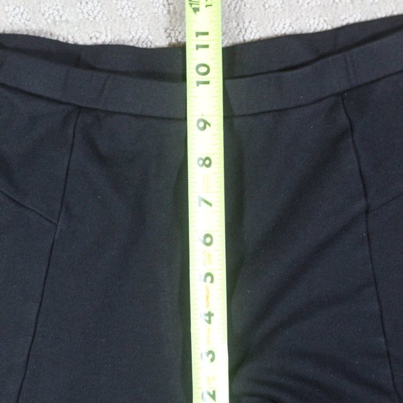 Grace Elements Size L Black Mid Rise Slim Leg Pull On Stretch Trousers - Picture 6 of 7